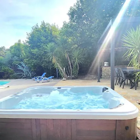 De Standing Avec Piscine A Debordement, Jacuzzi Et Jardin A 5 Min Du Centre De 别墅 *