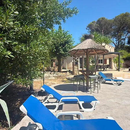 别墅 De Standing Avec Piscine A Debordement, Jacuzzi Et Jardin A 5 Min Du Centre De