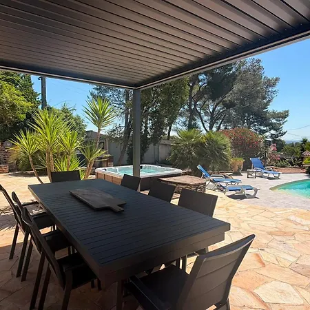 De Standing Avec Piscine A Debordement, Jacuzzi Et Jardin A 5 Min Du Centre De 别墅