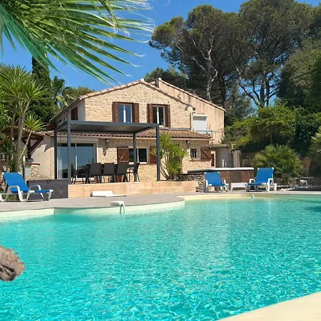 别墅 De Standing Avec Piscine A Debordement, Jacuzzi Et Jardin A 5 Min Du Centre De